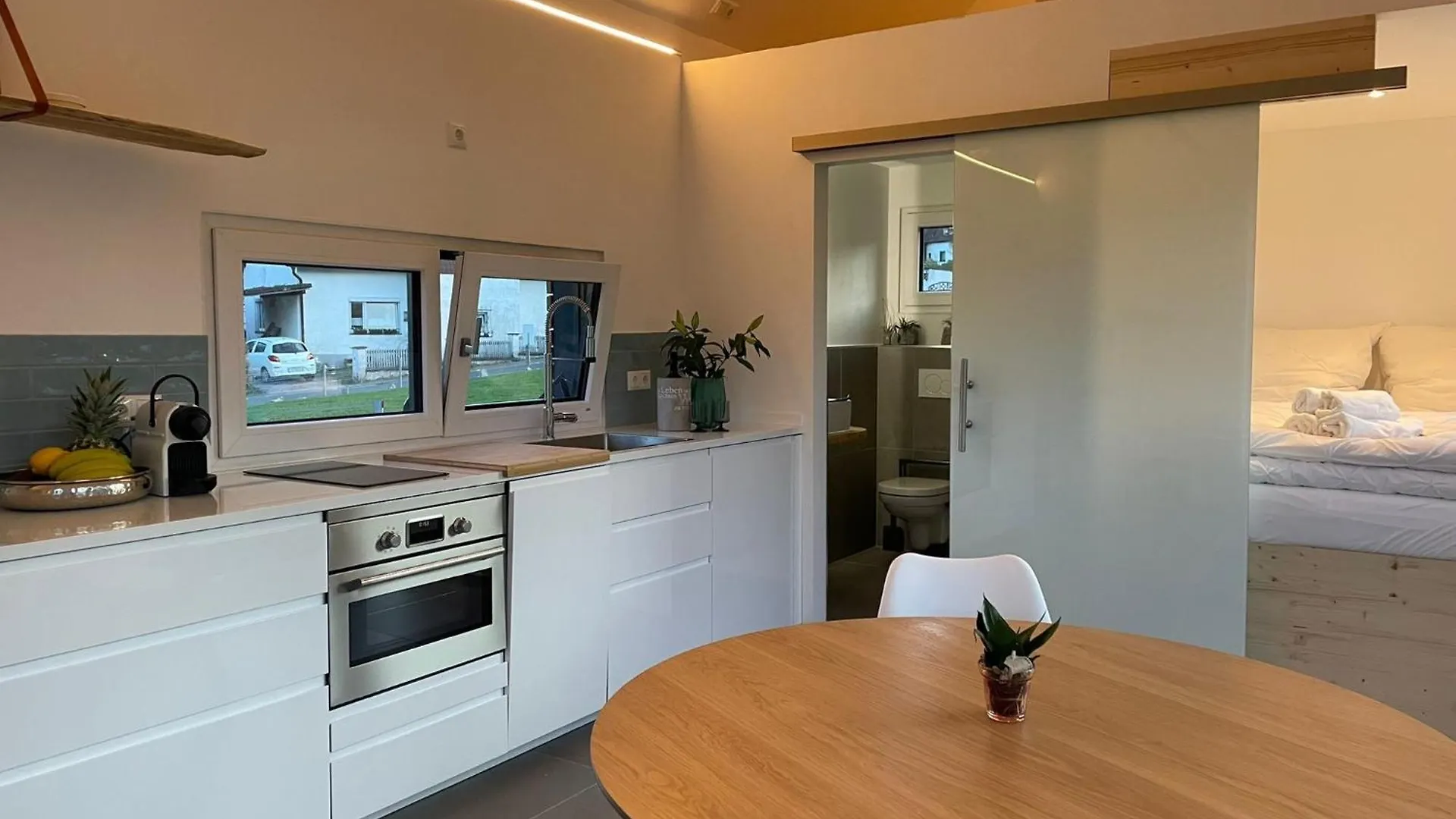 Villa Tinyhaus Supreme Fuer 1-4 Personen Fuchsmühl Ferienhaus